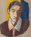 Self Portrait - K K Hebbar - From Classical to Contemporary