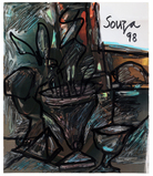 Untitled (Still Life by a Window) - F N Souza - Spring Online Auction