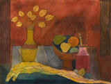 Still-Life with Artist‘s Brushes - Badri Narayan - Spring Online Auction
