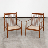 Mid-Century Spindle Back Chair -    - The Design Sale