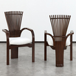 Fan Burst Pattern Chair - The Design Sale