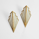 Art Deco Fanfare Flare Sconce -    - The Design Sale