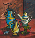 Untitled (Still Life)-F N Souza-Summer Online Auction (Jun 11-14, 2026)