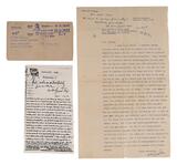 THE MAKING OF A DISCIPLE -   - GANDHI: From the Collection of Anand T Hingorani - Letters, Philately, Manuscripts and Artefacts