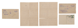 TWO WOMEN IN GANDHI‘S WORLD, 1934–1946 -   - GANDHI: From the Collection of Anand T Hingorani - Letters, Philately, Manuscripts and Artefacts