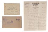 Gandhi’s Autograph Letter Directing Amtul Salaam’s Peace Mission to Sindh -   - GANDHI: From the Collection of Anand T Hingorani - Letters, Philately, Manuscripts and Artefacts