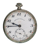 TIME KEPT BY BAPU: The West End Watch Co. “AFTAB” Pocket Watch Personally Gifted by Mahatma Gandhi to Anand T Hingorani -   - GANDHI: From the Collection of Anand T Hingorani - Letters, Philately, Manuscripts and Artefacts