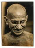“BAPU KE ASHIRVAD”: A Rare and Intimate Portrait of Mahatma Gandhi - Dady Rustom Dossabhoy Wadia - GANDHI: From the Collection of Anand T Hingorani - Letters, Philately, Manuscripts and Artefacts