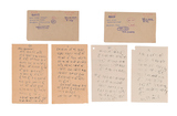 BA, VIDYA AND THE SAPTARSHI–ARUNDHATI LETTER -   - GANDHI: From the Collection of Anand T Hingorani - Letters, Philately, Manuscripts and Artefacts