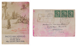 Christmas and New Year Greetings Addressed to Mahatma Gandhi from the United States, 1945–1946 -   - GANDHI: From the Collection of Anand T Hingorani - Letters, Philately, Manuscripts and Artefacts