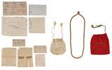 FROM BAPU‘S HANDS: BAPU KA AASHIRWAD - Gandhi‘s Rosary, Prayer Pouches and Letters of Blessing -   - GANDHI: From the Collection of Anand T Hingorani - Letters, Philately, Manuscripts and Artefacts