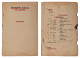 Satyagraha Ashram: Rules and Regulations - Issued under the guidance of Mahatma Gandhi - GANDHI: From the Collection of Anand T Hingorani - Letters, Philately, Manuscripts and Artefacts