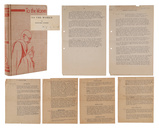 <i>To the Women</i>- Signed First Edition with Anand T. Hingorani’s Editorial Notes, Review Drafts and Working Extracts on Gandhi’s Writings on Women - Mohandas Karamchand Gandhi and Anand T Hingorani - GANDHI: From the Collection of Anand T Hingorani - Letters, Philately, Manuscripts and Artefacts