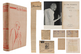 GANDHI‘S <i>TO THE STUDENTS</i>: A Signed Copy with Editorial Provenance, Reviews and Publishing Archive - Mohandas Karamchand Gandhi and Anand T Hingorani - GANDHI: From the Collection of Anand T Hingorani - Letters, Philately, Manuscripts and Artefacts