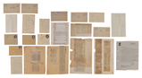 THE MAKING AND AFTERLIFE OF "A THOUGHT FOR THE DAY": SEVEN PROVENANCE CORRESPONDENCE UNITS DOCUMENTING THE ORIGIN, COMPOSITION, TRANSMISSION AND PUBLICATION OF GANDHI’S 688 DAILY THOUGHTS, 1945–1952 -   - GANDHI: From the Collection of Anand T Hingorani - Letters, Philately, Manuscripts and Artefacts