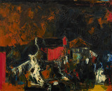 Village Otta Corse - S H Raza - Autumn Auction | Live | New Delhi