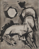 Untitled - M F Husain - Autumn Auction | Live | New Delhi