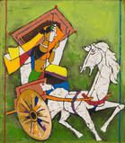 Untitled - M F Husain - Autumn Auction | Live | New Delhi