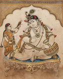 Baby Krishna with a Butter Pot -   - Autumn Auction | Online