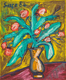 Flowers and Leaves  - F N Souza - Autumn Auction | Live | New Delhi