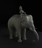 Elephant with Mahout  -   - Autumn Auction | Online