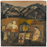 The Bird on the Ladder and the Bird Woman - Badri Narayan - Autumn Auction | Online