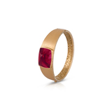 RUBELLITE AND DIAMOND BANGLE -    - Fine Jewels and Silver