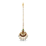 PERIOD GEMSET ‘MAANG TIKA‘ OR FOREHEAD ORNAMENT -    - Fine Jewels and Silver