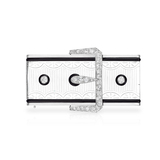 CRYSTAL AND DIAMOND PIN BY BLACK STARR AND FROST -   - Fine Jewels and Silver