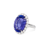 TANZANITE AND DIAMOND RING -    - Fine Jewels and Silver