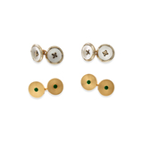 SET OF TWO CUFFLINKS -   - Fine Jewels and Silver