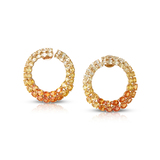 A PAIR OF MULTI-SAPPHIRE EARRINGS -   - Fine Jewels and Silver