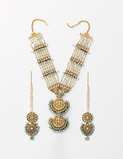 PERIOD GEMSET NECKLACE AND EARRINGS SET -    - Fine Jewels and Silver