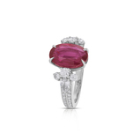 MOZAMBIQUE RUBY AND DIAMOND RING -    - Fine Jewels and Silver