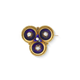 ENAMELLED PIN -   - Fine Jewels and Silver