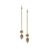 A PAIR OF PERIOD PEARL AND DIAMOND EARRINGS -    - Fine Jewels and Silver