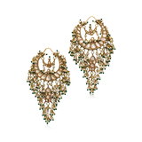 A PAIR OF PERIOD GEMSET EARRINGS -    - Fine Jewels and Silver