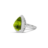 PERIDOT AND DIAMOND RING -   - Fine Jewels and Silver