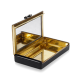 ONYX, ENAMEL AND DIAMOND BOX BY CARTIER -   - Fine Jewels and Silver