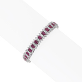 RUBY AND DIAMOND BRACELET -    - Fine Jewels and Silver