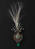 AN IMPORTANT DIAMOND ‘KALGI‘ OR TURBAN ORNAMENT -    - Fine Jewels and Silver