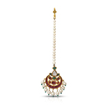 PERIOD GEMSET ‘MAANG TIKA‘ OR FOREHEAD ORNAMENT -    - Fine Jewels and Silver
