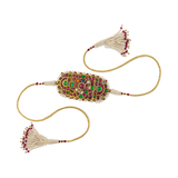 PERIOD GEMSET ‘NAVRATNA BAJUBAND‘ OR ARM ORNAMENT -    - Fine Jewels and Silver