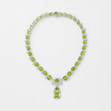 PERIDOT AND DIAMOND NECKLACE -   - Fine Jewels and Silver
