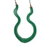 FOUR ROW EMERALD BEAD NECKLACE -   - Fine Jewels and Silver