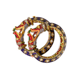 PAIR OF PERIOD ‘MAKARA‘ OR CROCODILE-HEAD BANGLES -    - Fine Jewels and Silver
