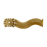 A PERIOD DIAMOND ‘POLKI‘ BRACELET -    - Fine Jewels and Silver