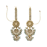A PAIR OF PERIOD GEMSET EARRINGS -    - Fine Jewels and Silver