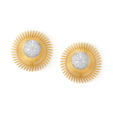 A PAIR OF DIAMOND EARRINGS -    - Fine Jewels and Silver