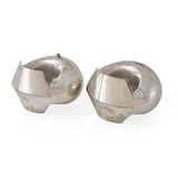 PAIR OF SILVER ANKLETS -   - Fine Jewels and Silver